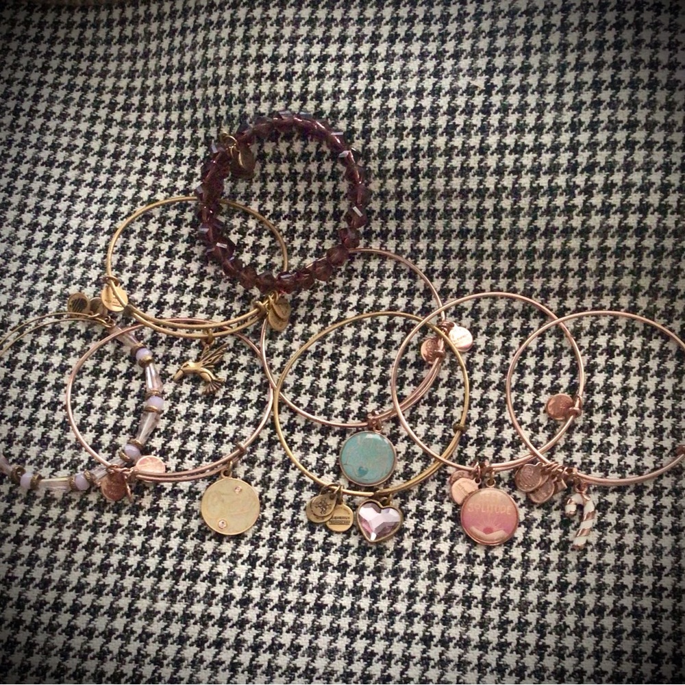 Alex and Ani Rose Gold Self Love Charm Bracelet Collection!